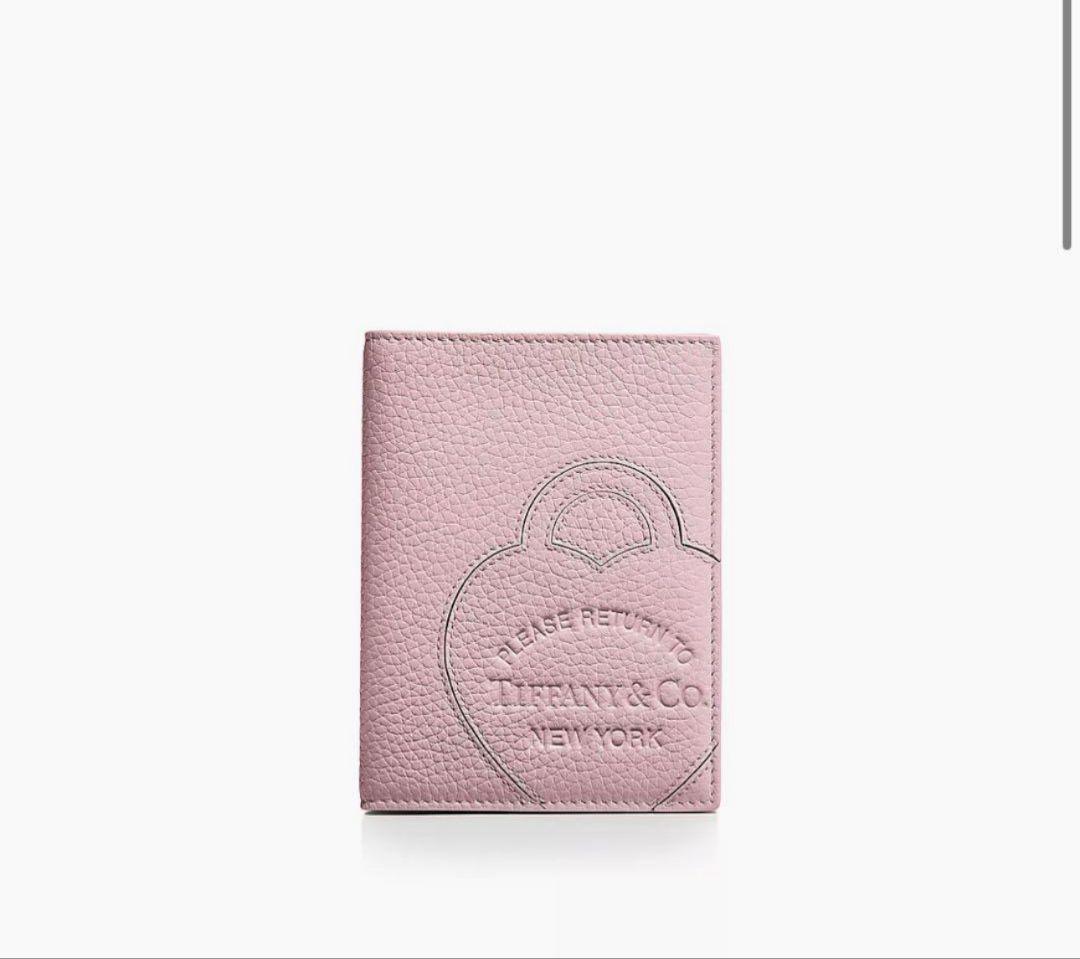 【新品未使用】TIFFANY &Co .　パスポートケース ピンク
