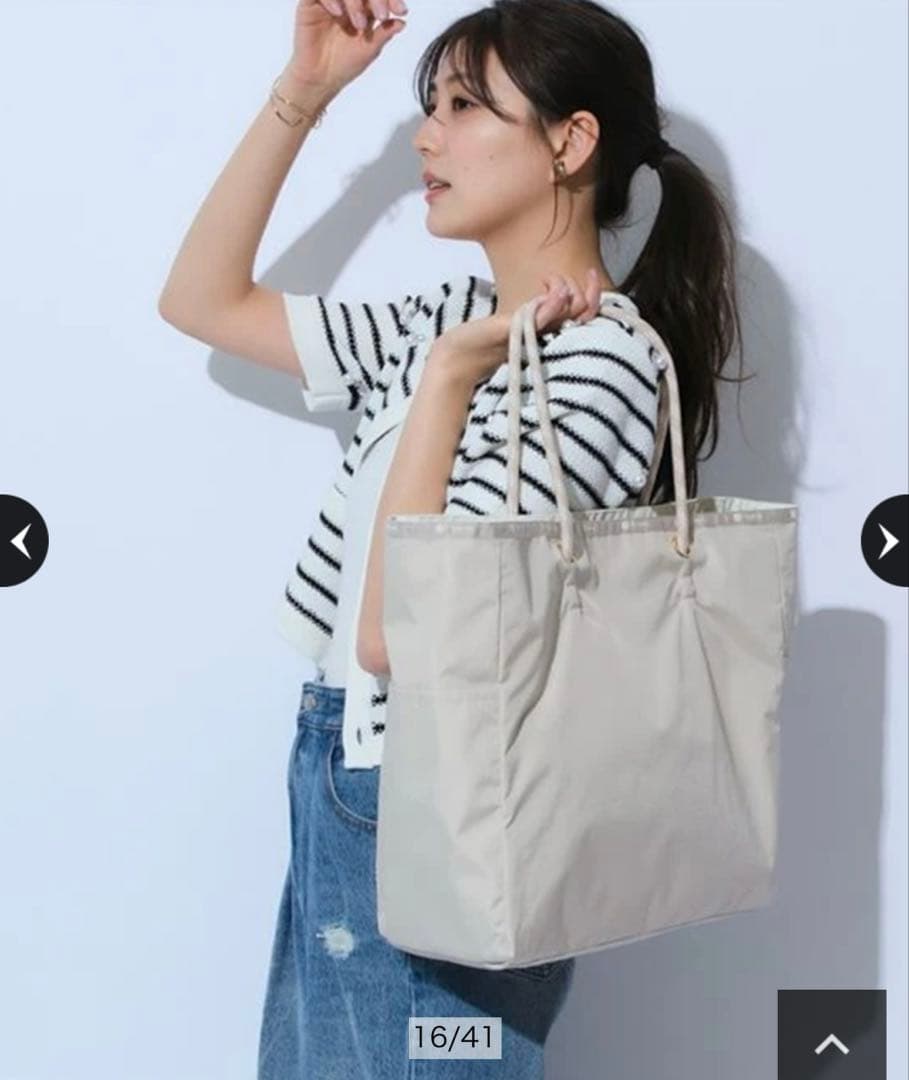 [LeSportsac×Arpegestory]LARGE 2WAY TOTTE