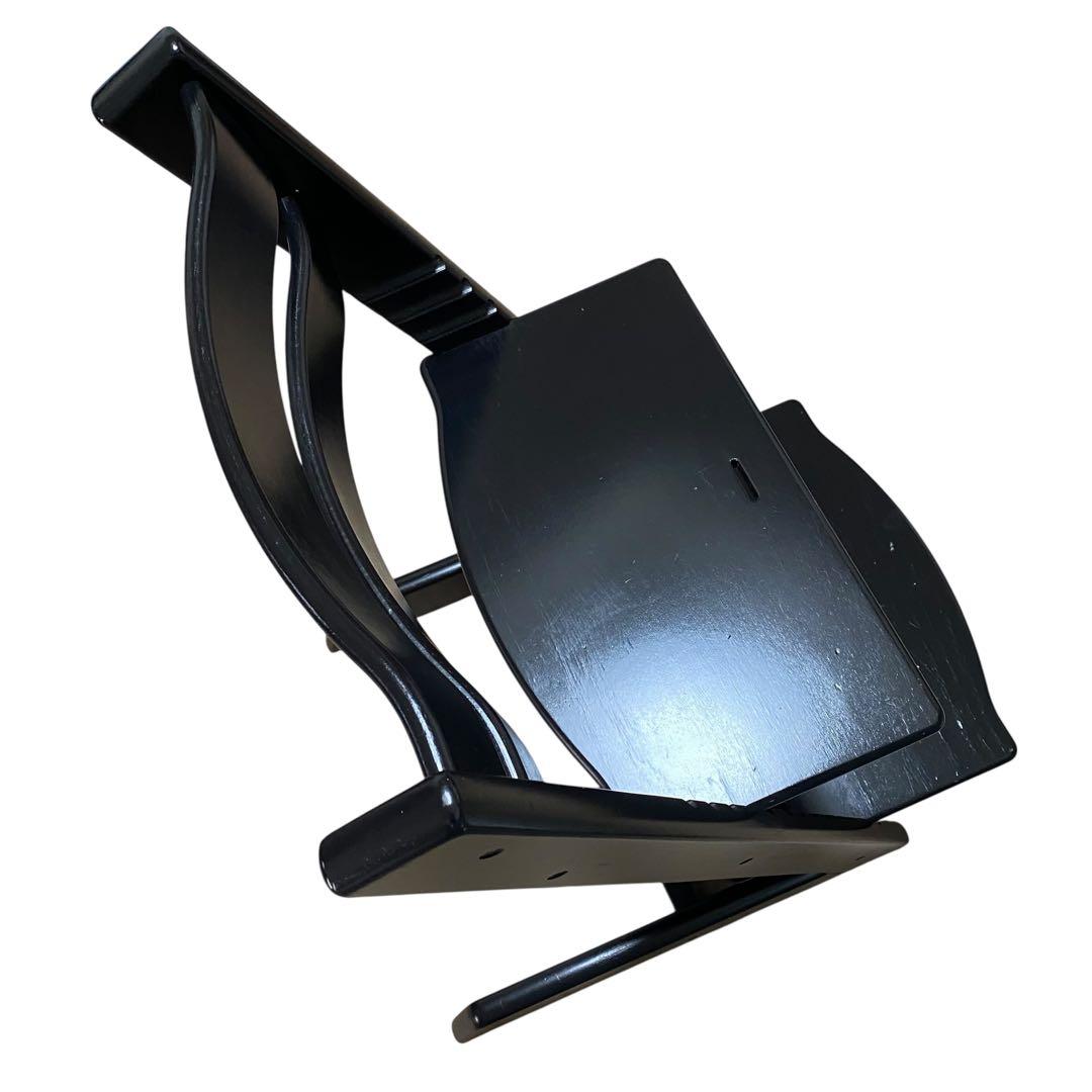 【良品】新型 STOKKE トリップトラップ ブラック