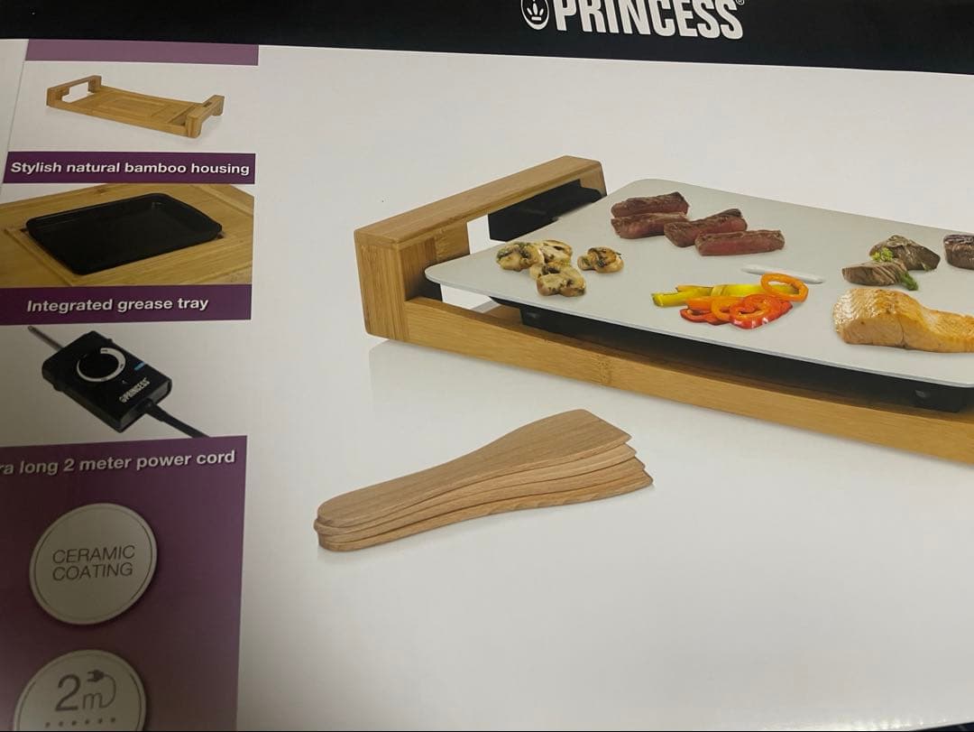 【新品未開封】PRINCESS Table Grill Mini Pure