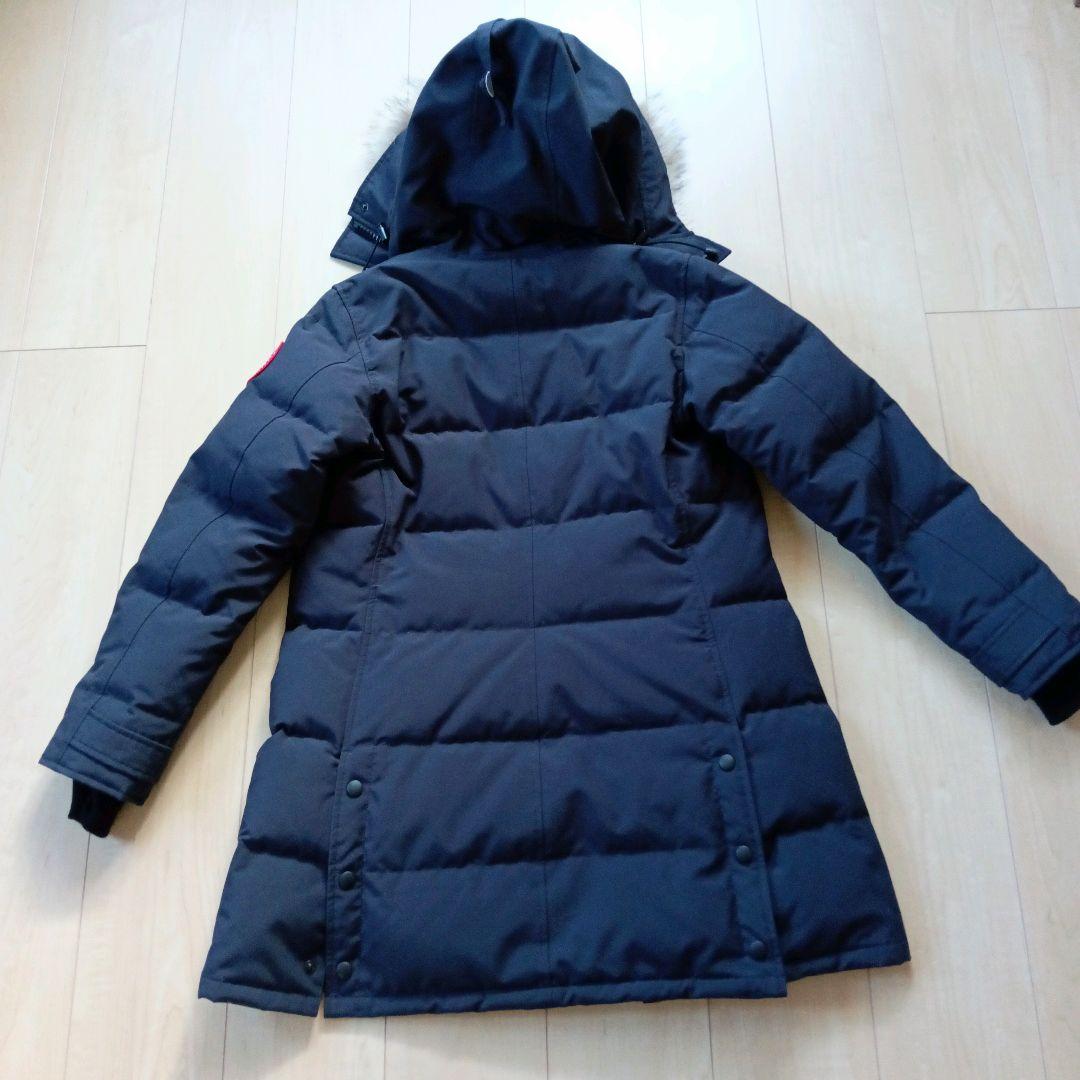 【美品】  ダウンジャケット シェルバーン ネイビー M