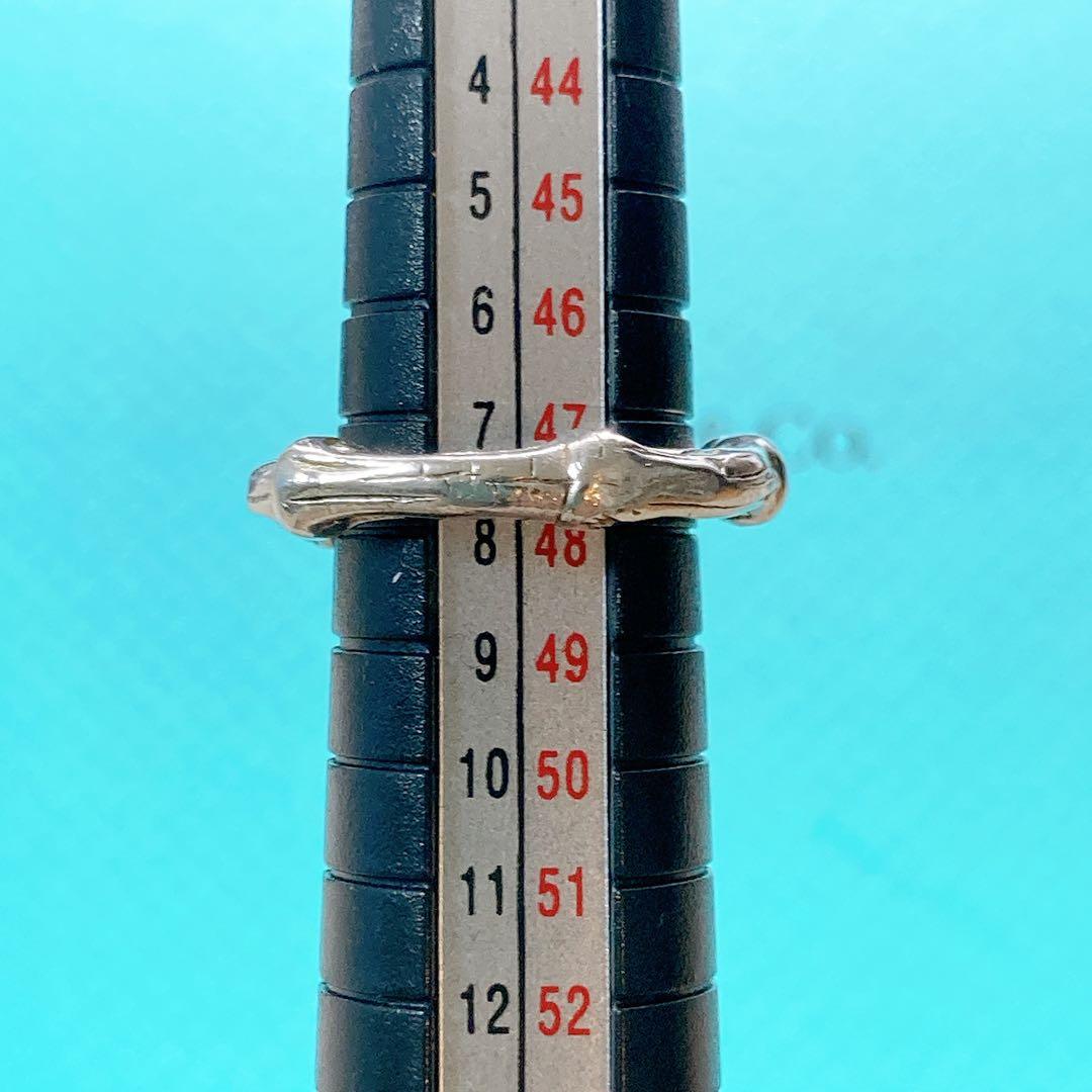 ティファニー バンブー リング 6～7.5号 925 シルバー 竹 オールド