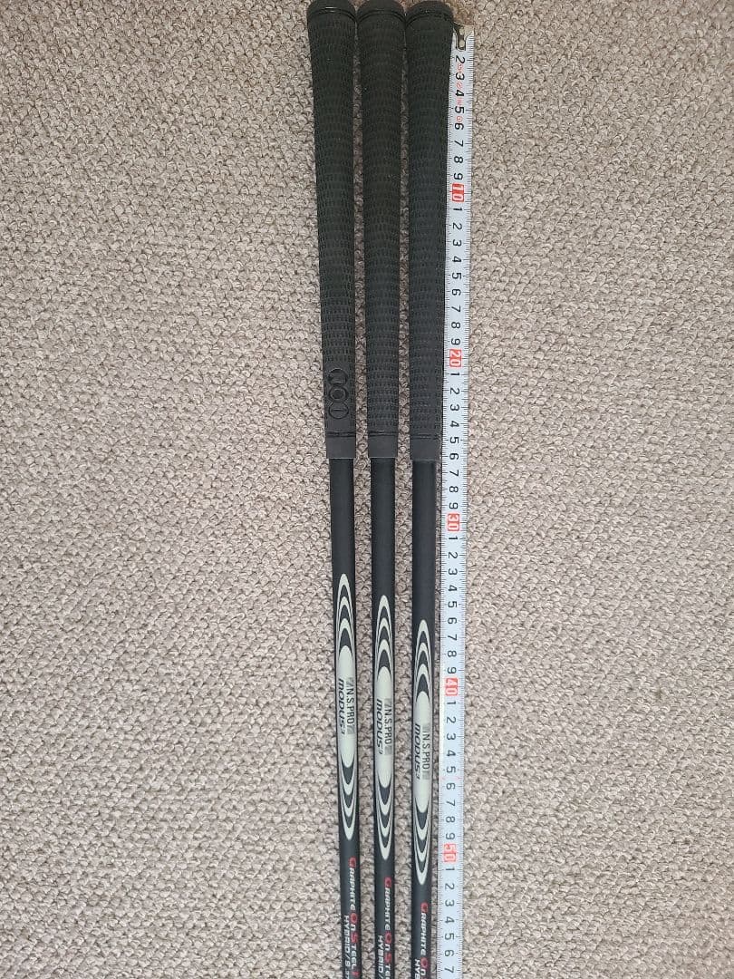 モーダスゴーストHybrid/S.370 シャフト（PINGスリーブ）3本