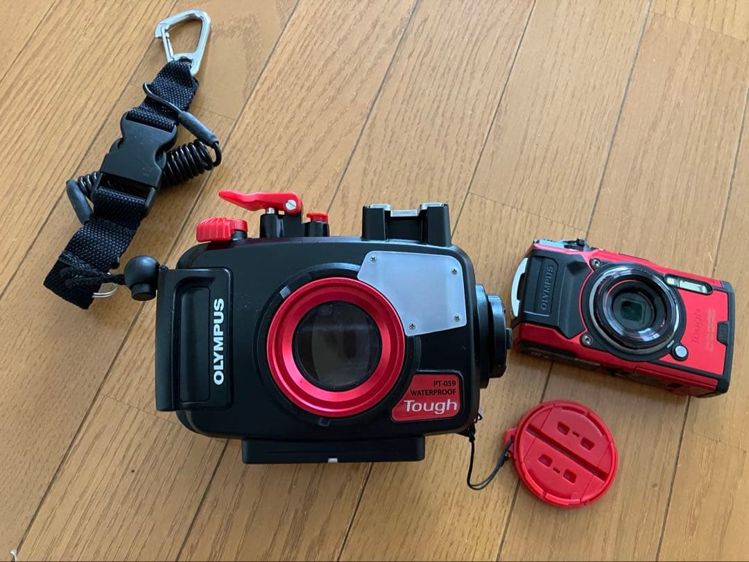 OLYMPUS tg-6 カメラ PT-059 セット売り