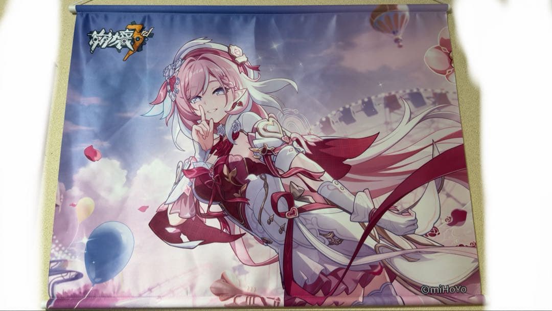 崩壊3rd エリシア　妖精さんのラブガーデン　タペストリー　秋葉原