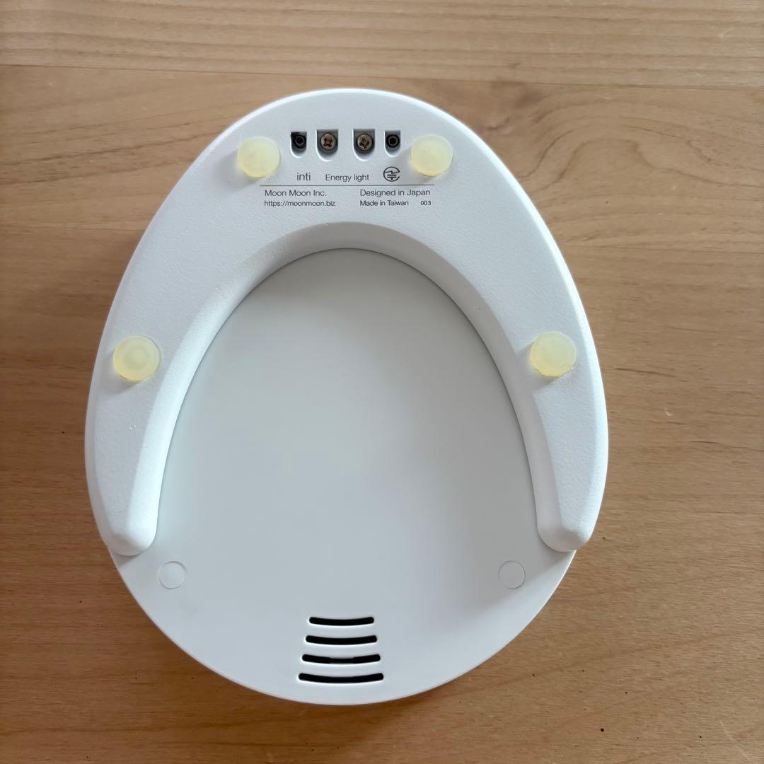 【美品】inti4s 光で起きる目覚まし時計 inti Energy Light