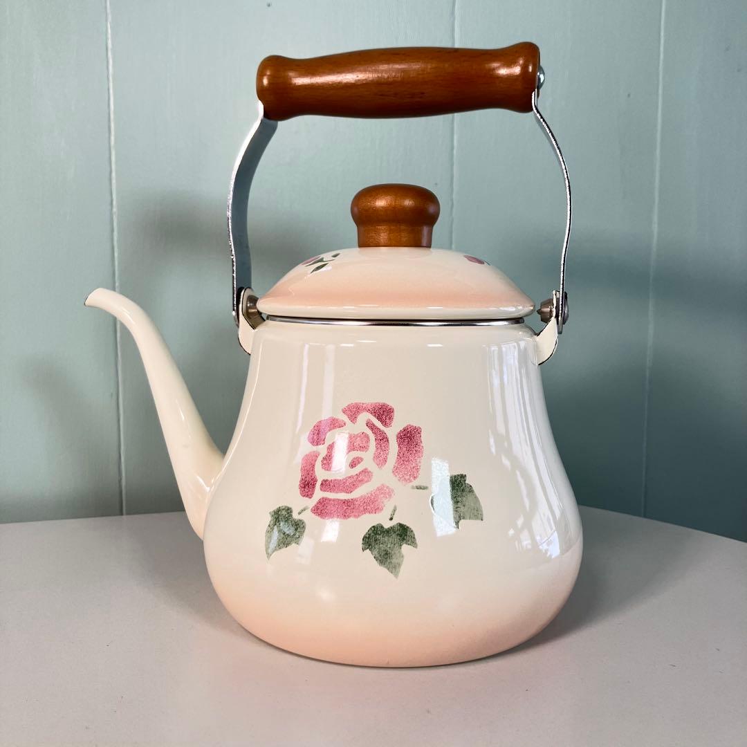 【超希少♪】マニーローズ✨ケトル　やかん