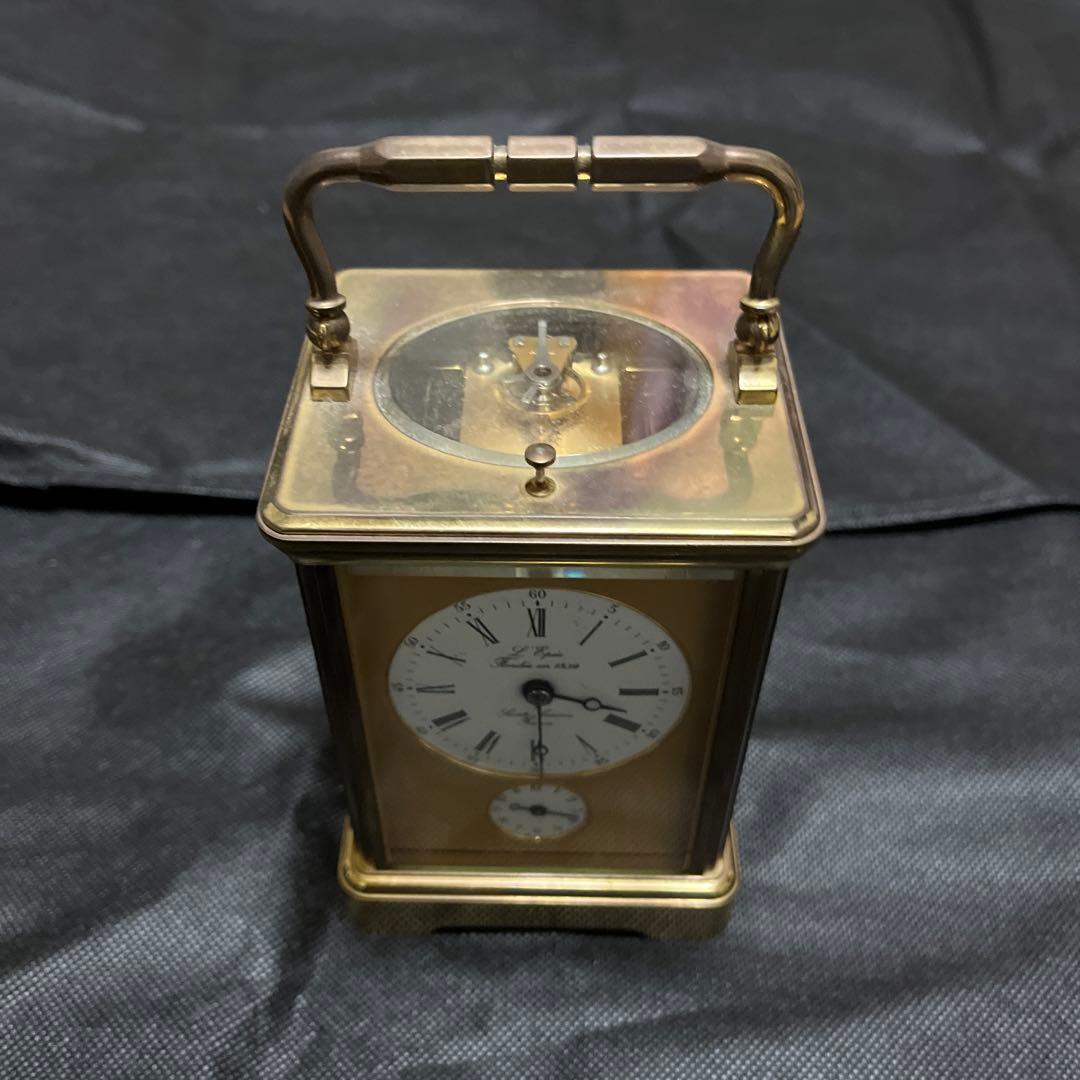 クラシックハンドル付き置時計