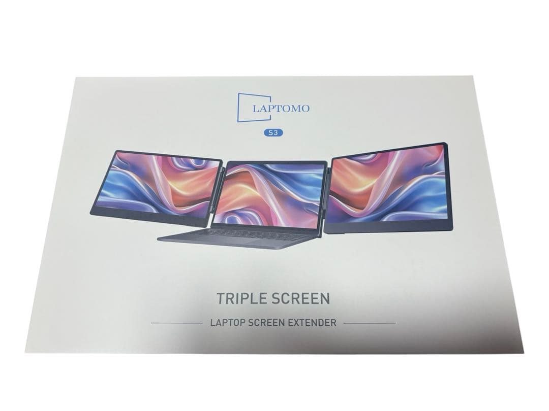 Laptomo S3 14インチ デュアルディスプレイ ポータブルモニタ 2画面