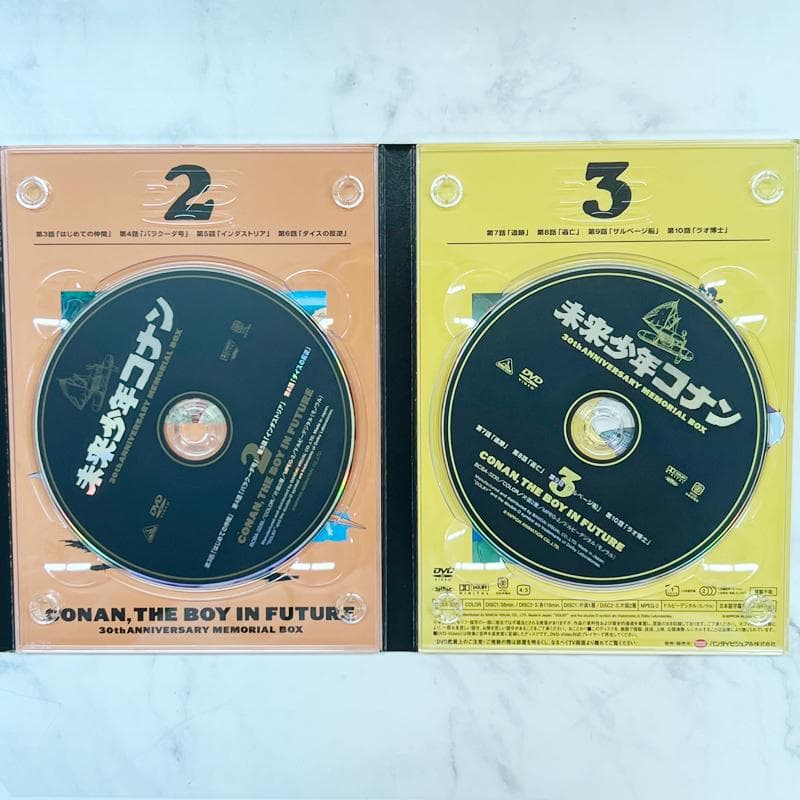 断捨離　未来少年コナン DVD　30周年　メモリアルボックス