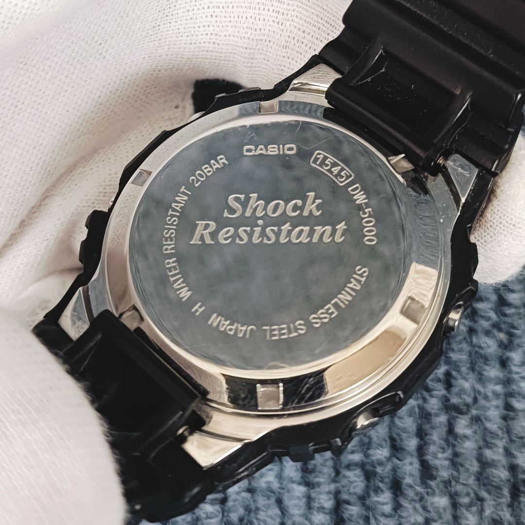 良品 G-SHOCK 初号機復刻モデル スクリューバック DW-5000-1JF