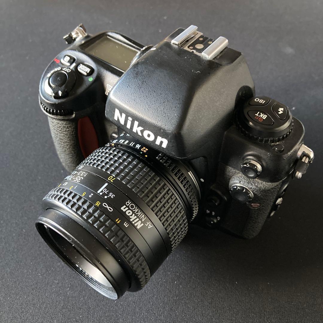 NIKON F100フィルムカメラ 一眼レフ 35-70mmレンズ