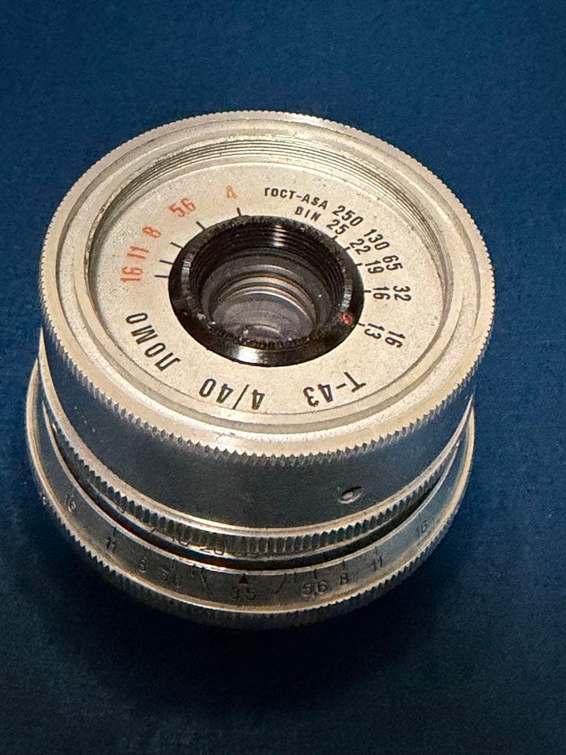 眞*輔様 ロモ　LOMO スメナ8 40mm F4.0 アダプター付 L39