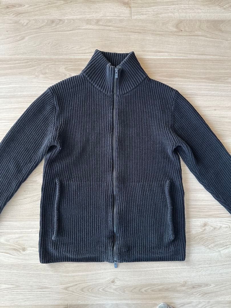 DEVOA High Neck Knit High Twist（Black）