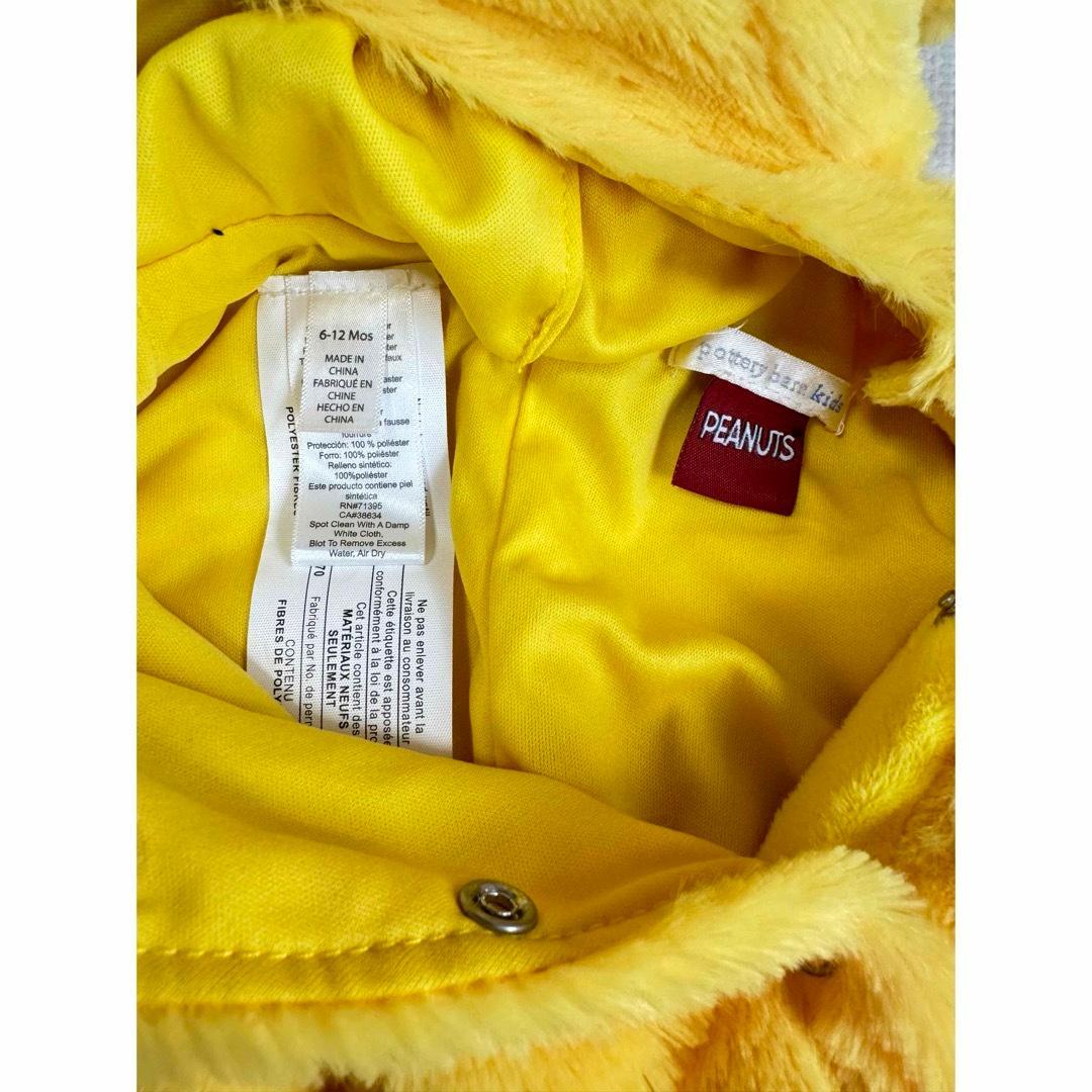 【新品】pottery barn♡ウッドストックコスチューム　6-12Mos