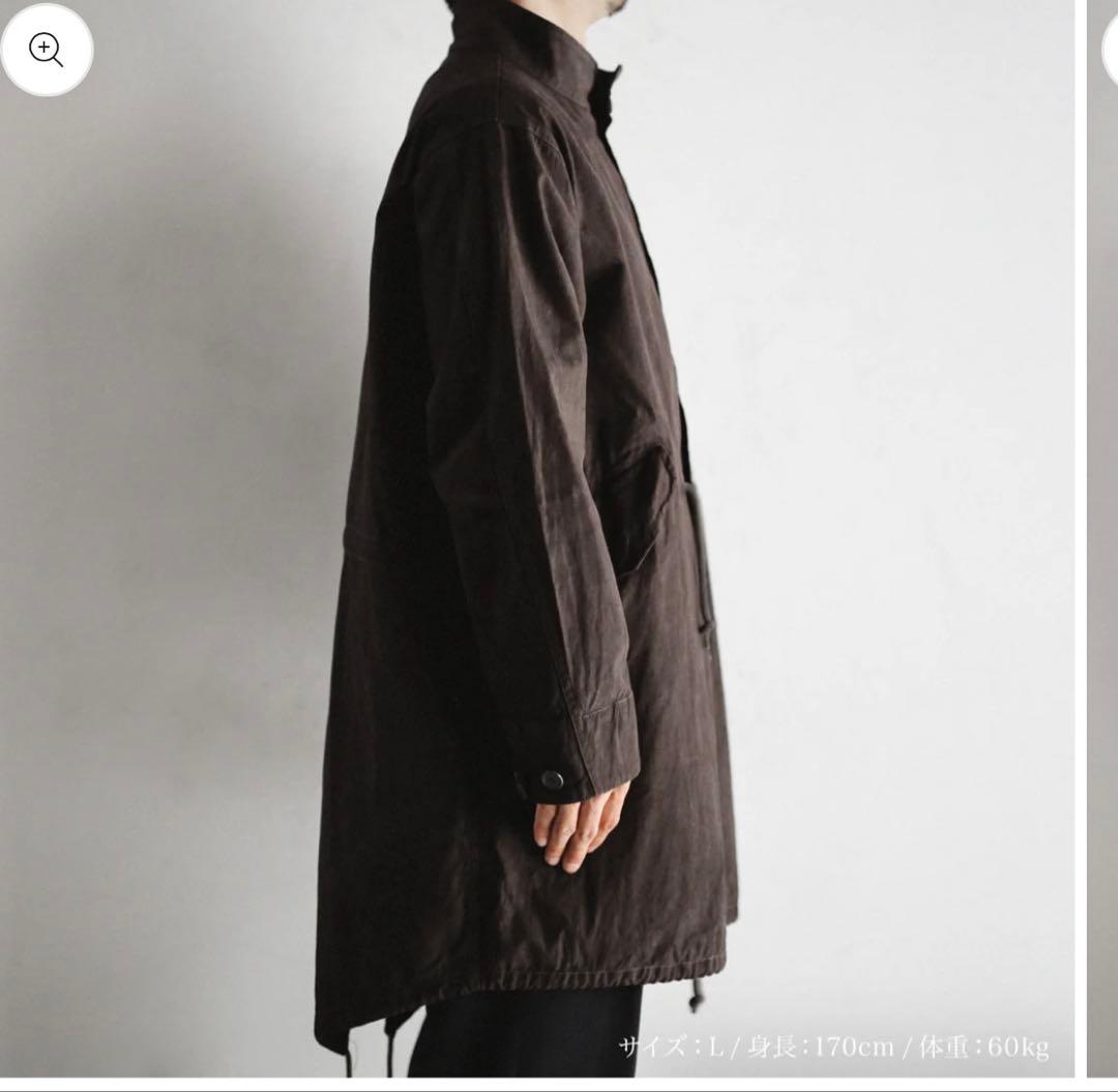 ジャケット・アウター MOLTEMANI Doro-Zome Back Satin Mods Coat