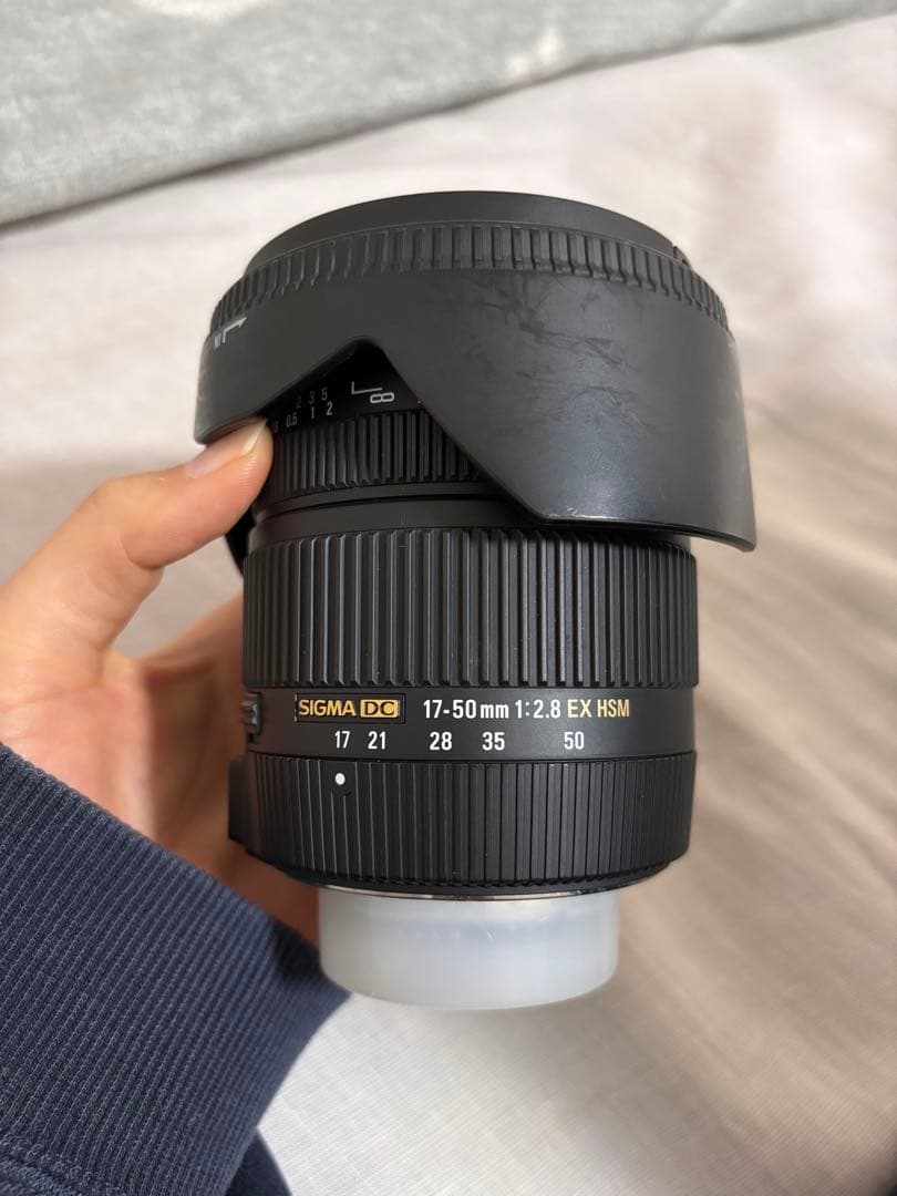 SIGMA 17-50mm F2.8 EX HSM レンズ