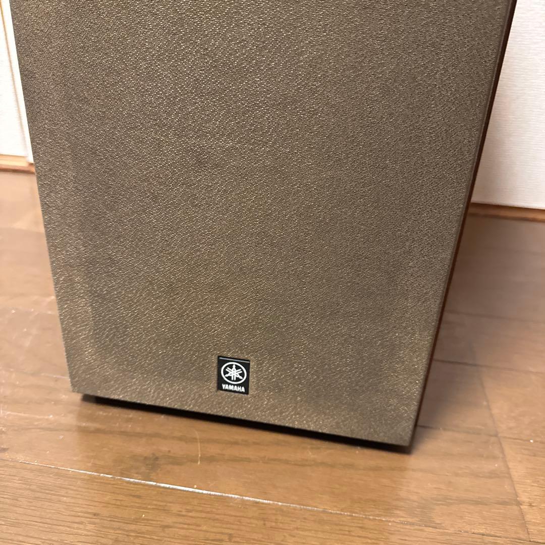 【希少】YAMAHA アンプ内蔵サブウーファー YST-SW205 チェリー
