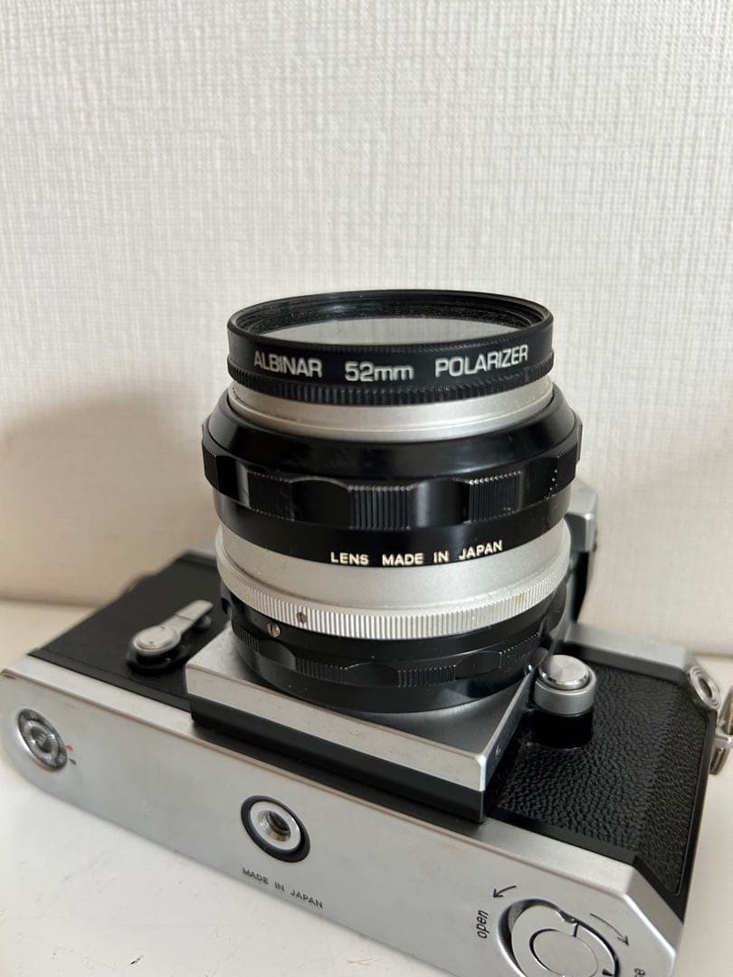 ニコン Ｆフォトミック　シルバー+NIKKOR-S  Auto +小物