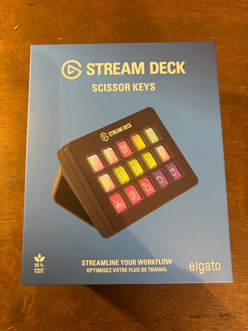 未使用　Stream Deck Scissor Keys ストリームデック