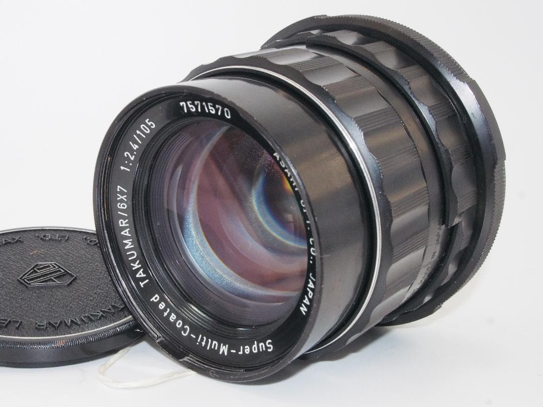 フィルムカメラ PENTAX SMC TAKUMAR/6X7 105mm F2.4#230562