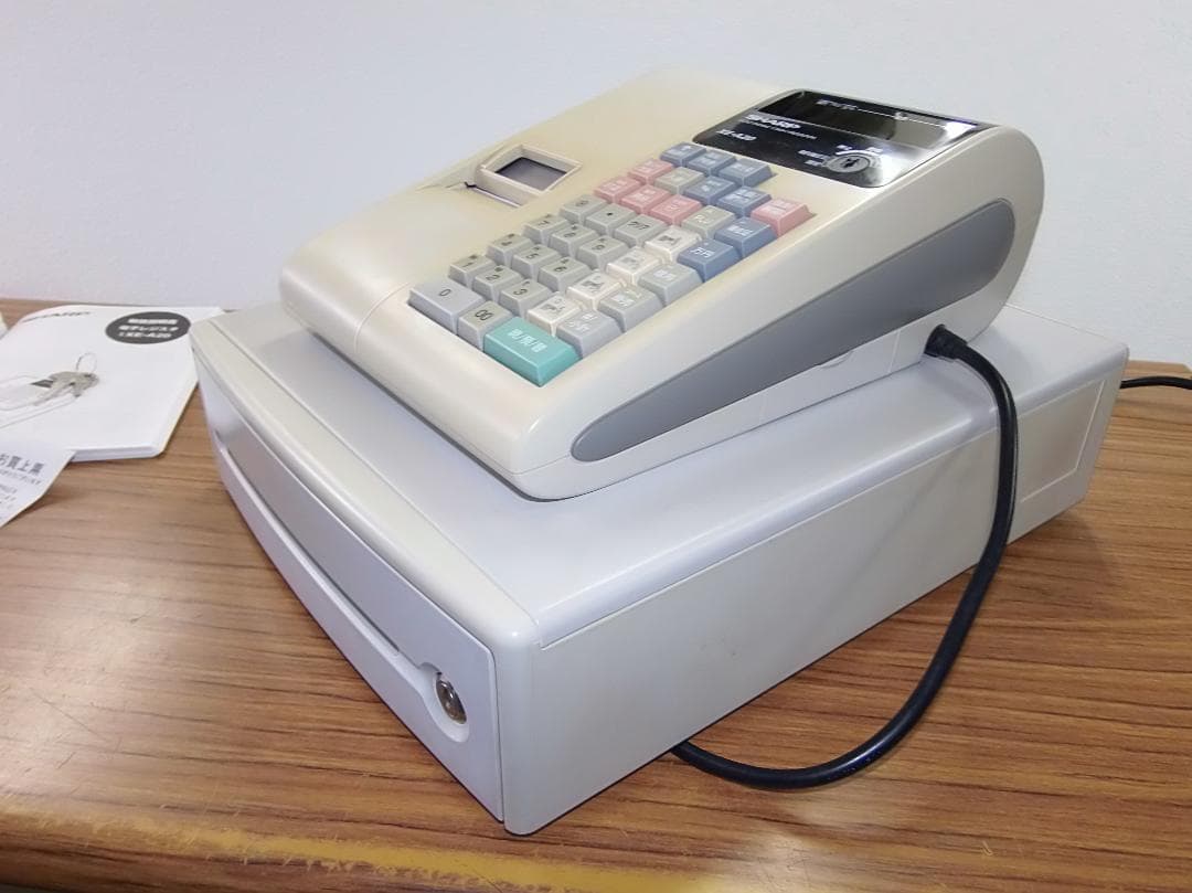 設定無料 SHARP XE-A20 レジスター A4サイズ 250811