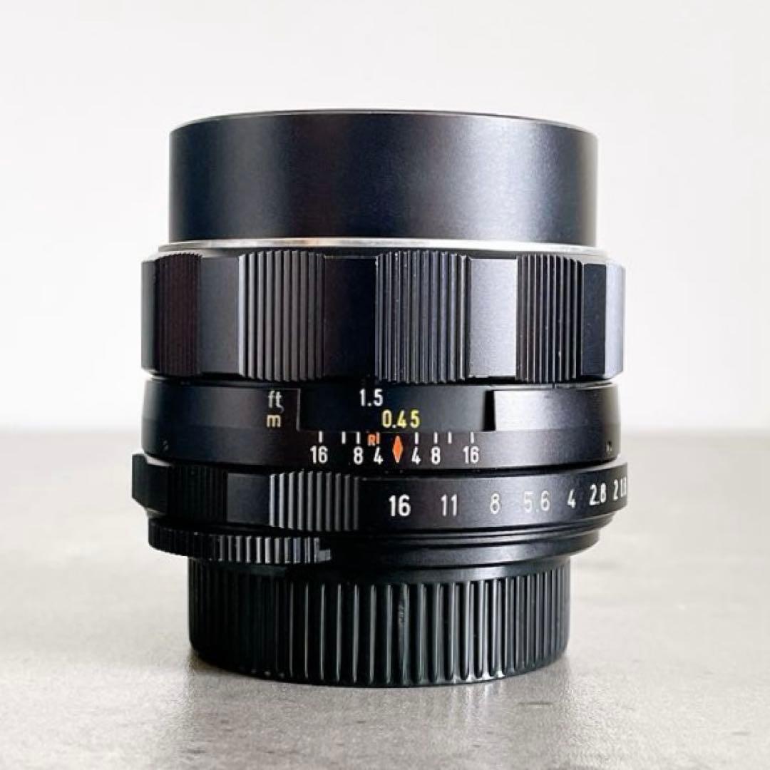 【美フレア】 Super Takumar 55mm f1.8 整備済 m42