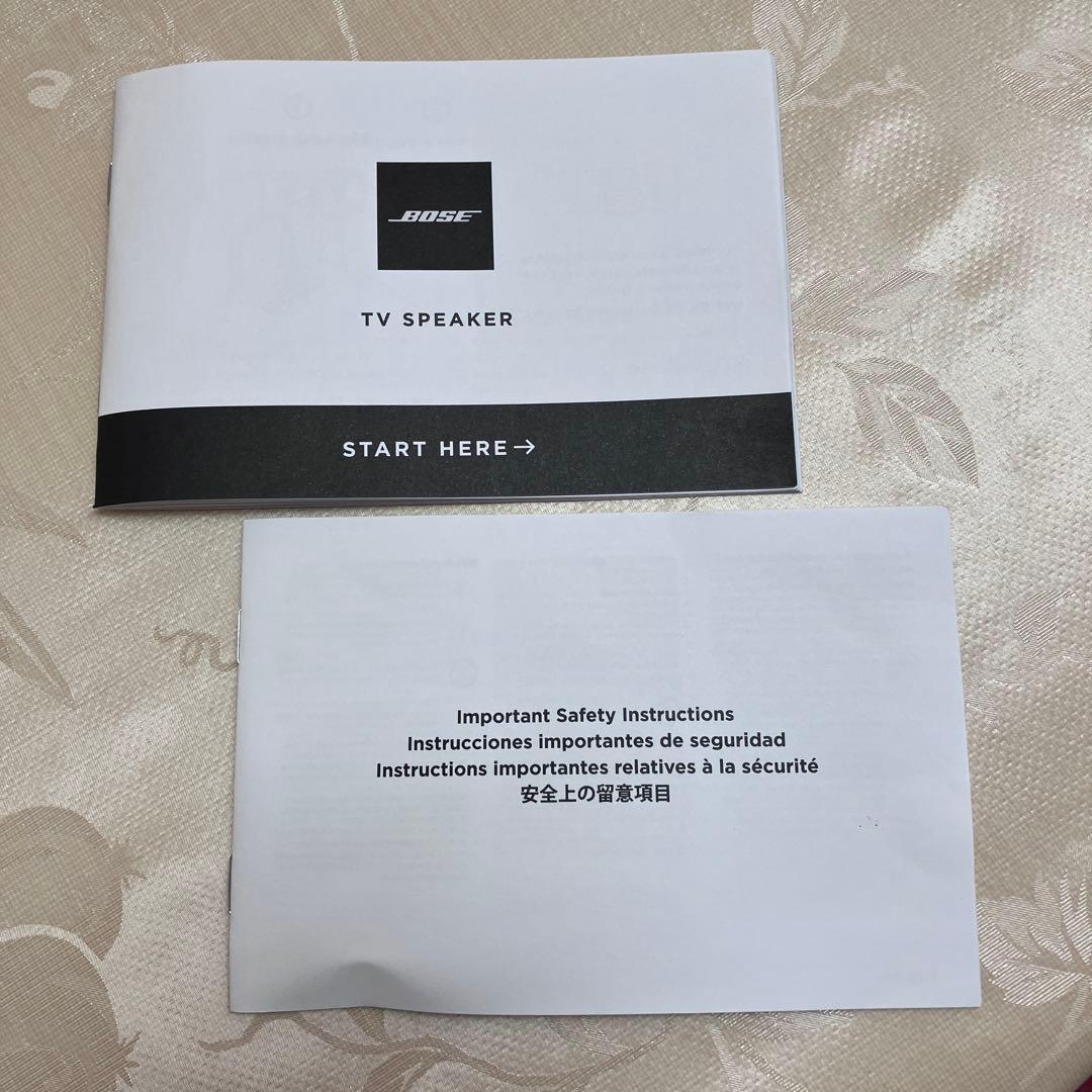 Bose TV Speaker テレビスピーカー