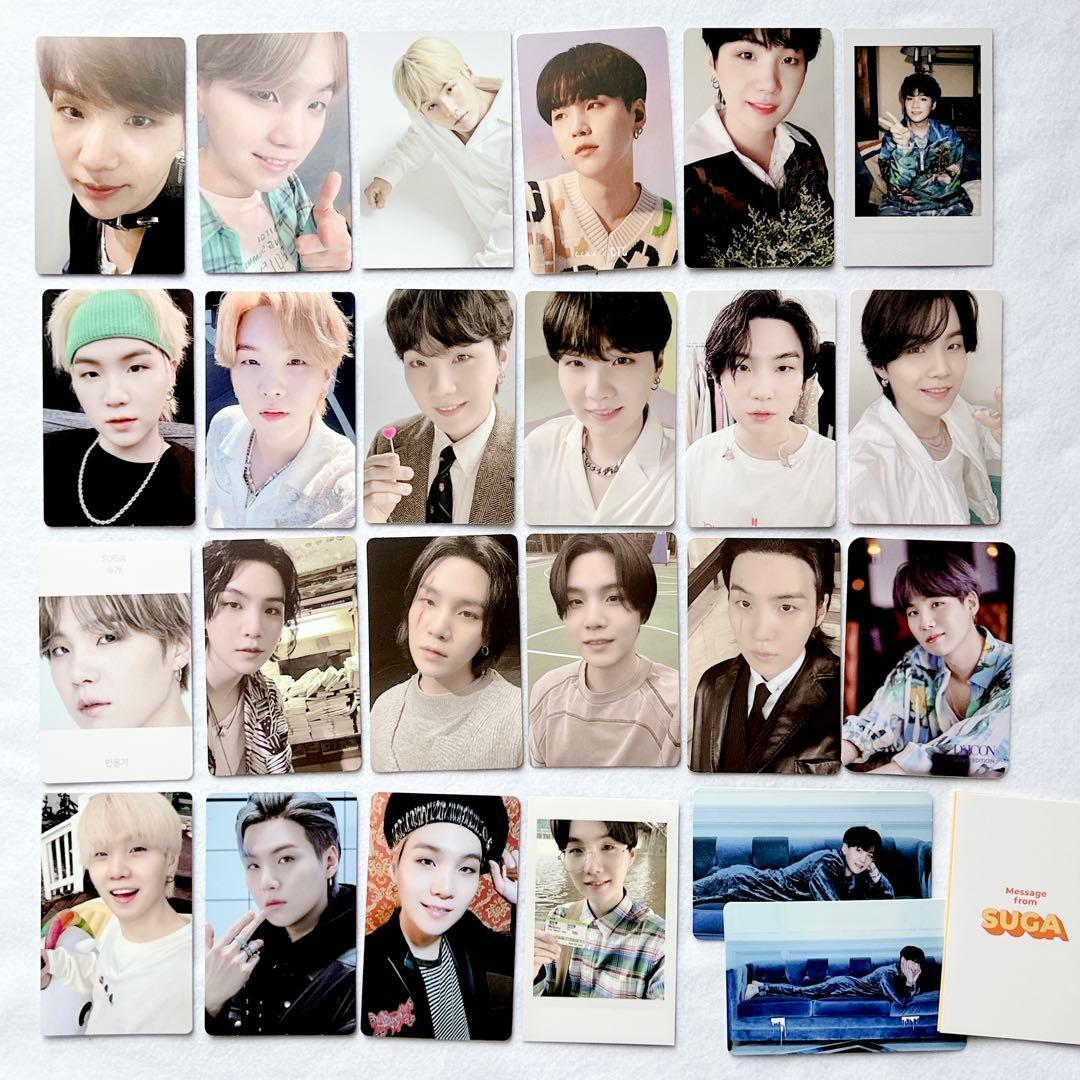 BTS SUGA ユンギ トレカ まとめ売り②★匿名配送