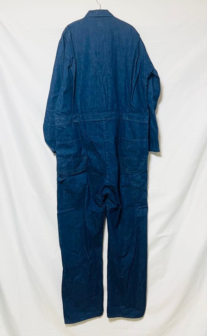 【極美品】オアスロウ（orSlow）デニムオーバーオール　つなぎ　オールインワン