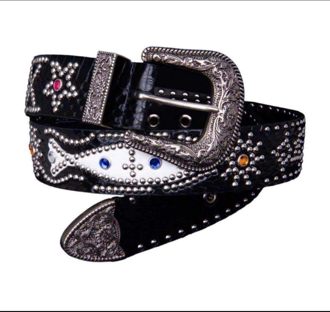 小物 punkandyo ROCKSTAR STUDDED BELT