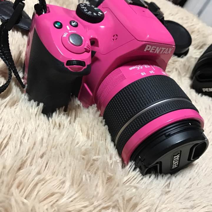 最終値下げPENTAX K-50 一眼レフ ピンク 大人気