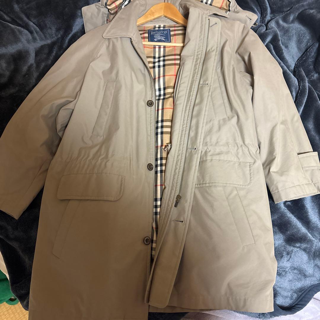 Burberry's フード付きモッズコート Medium