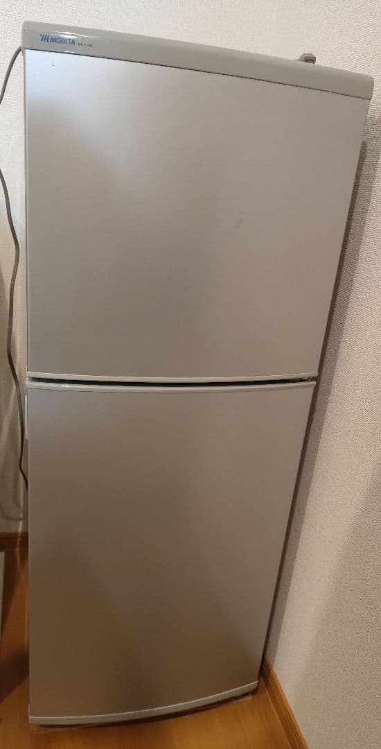 MORITA モリタ 2ドア冷蔵庫 2010年製 MR-F140C 冷蔵庫