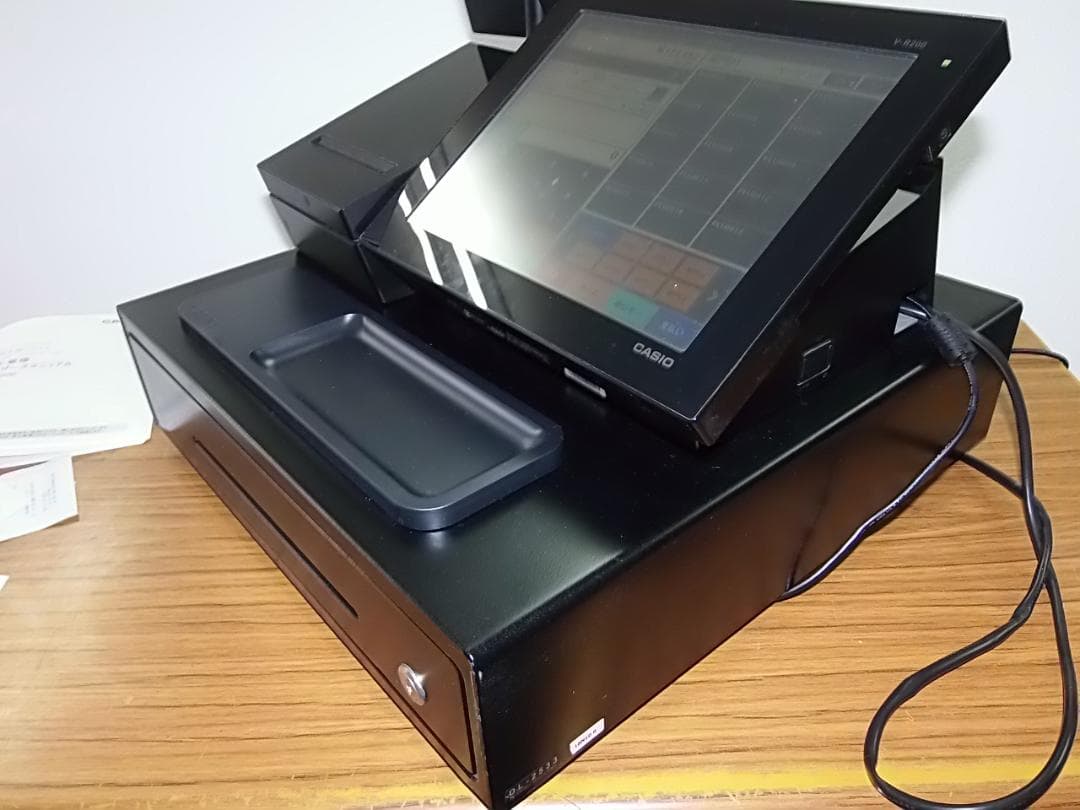 726店名設定無料カシオAndroidV-R200インボイス対応POSレジスター