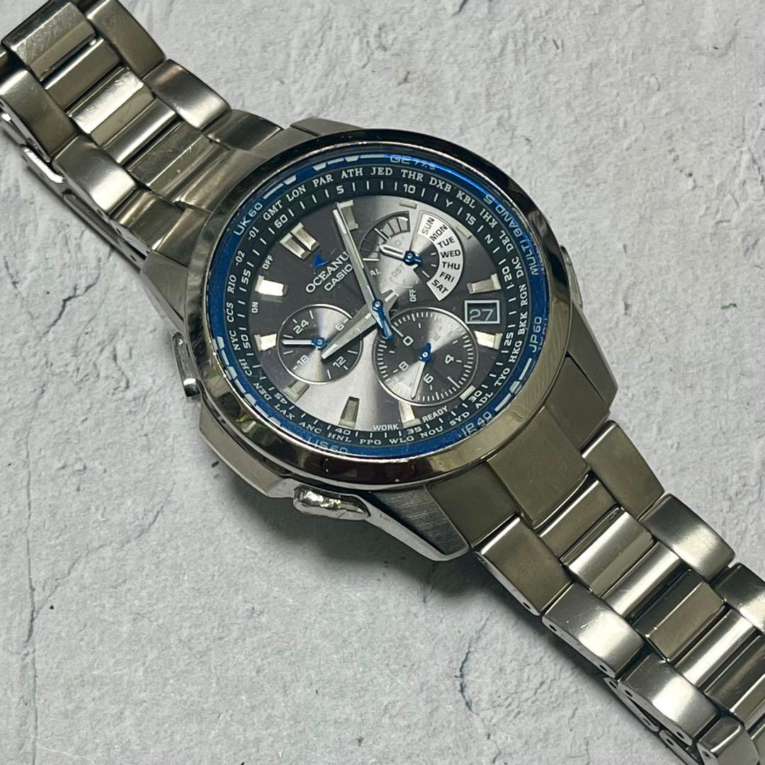 CASIO OCEANUS OCW-M700 電波ソーラー