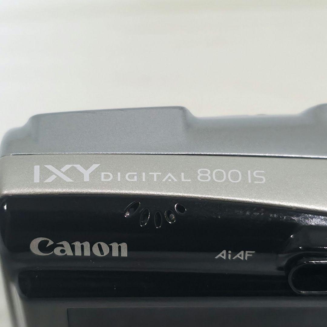 390美品】Canon IXY800IS デジタルカメラ　充電器付き　シルバー