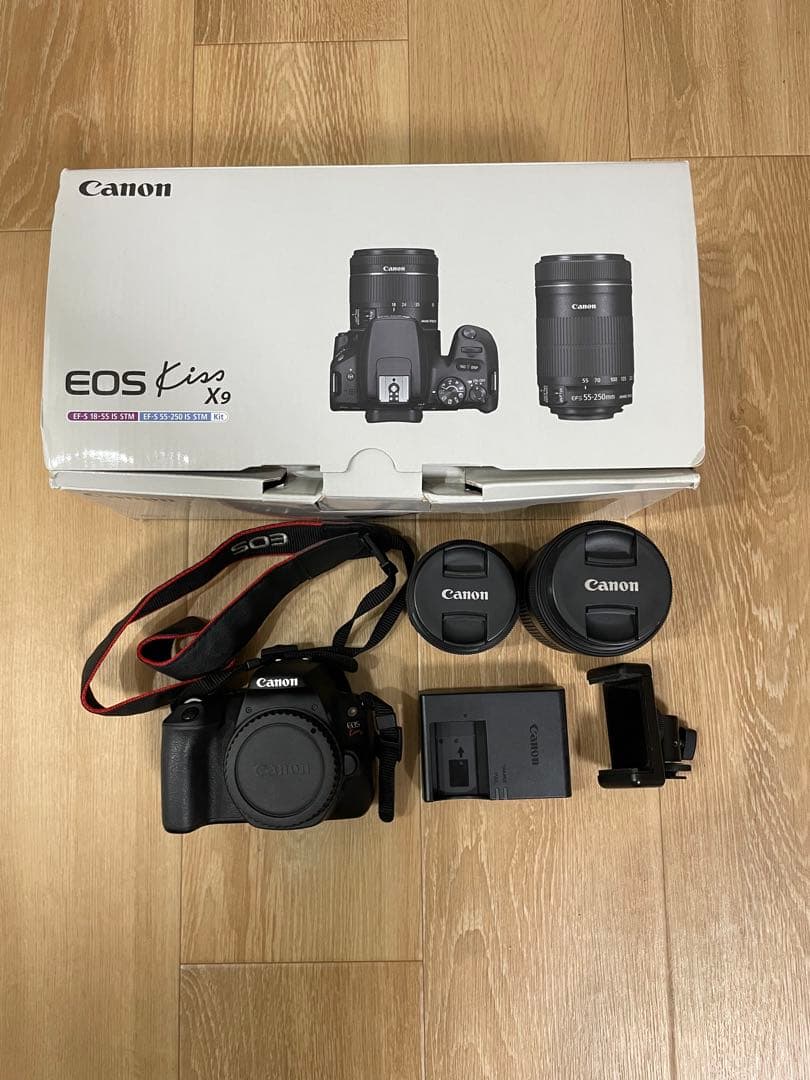 Canon EOS Kiss X9 レンズ2本付き