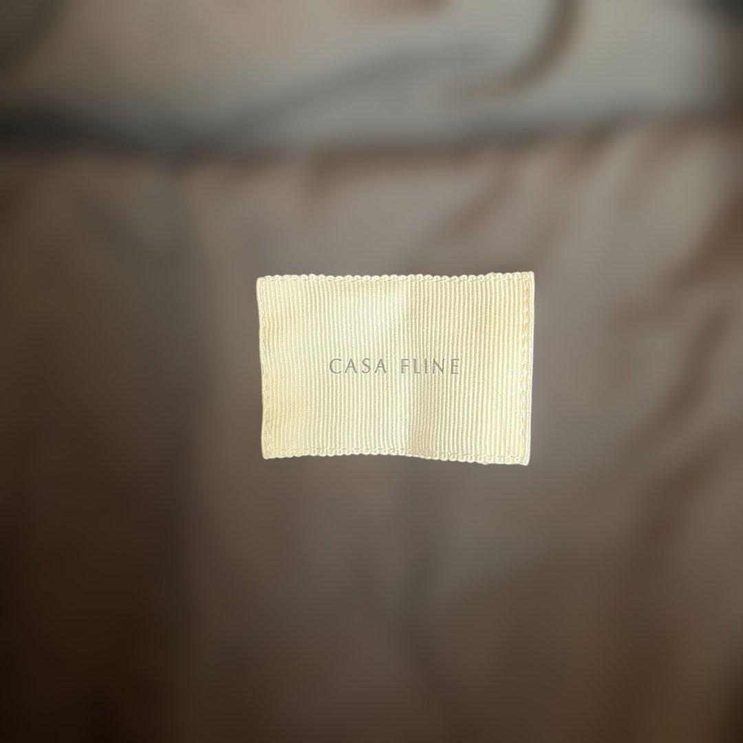 掲載2月末迄　CASA FLINE カーサフライン　ダウンロングコート ブラック