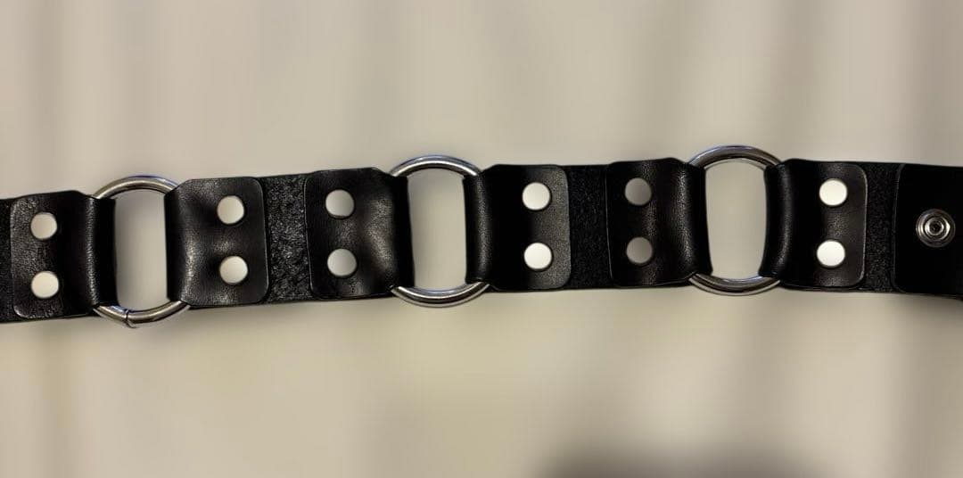 ヒステリックグラマー HYPNOTIZED LOGO リングレザーベルト