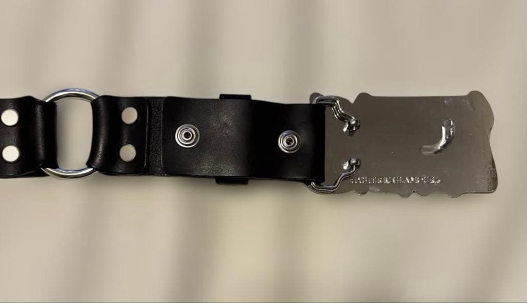 ヒステリックグラマー HYPNOTIZED LOGO リングレザーベルト