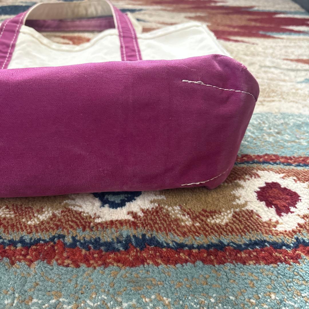 椰*木様 90s usa製　L.L.Bean トートバッグ パープル