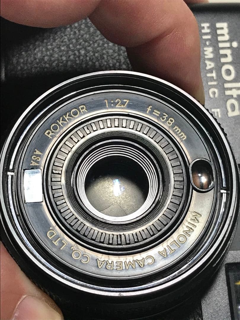 ミノルタハイマチックF ブラック