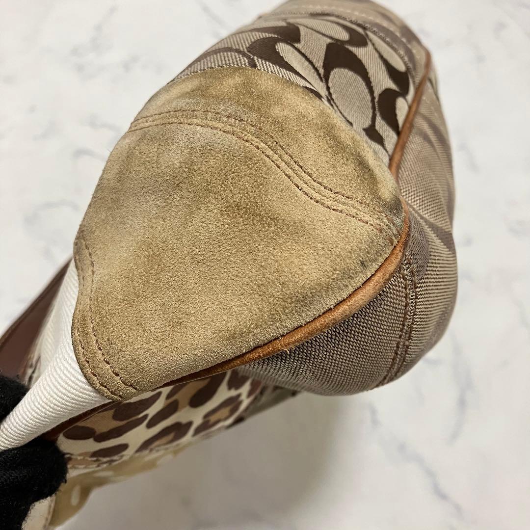 COACH✨コーチ　ワンショルダー　ハンドバッグ　パッチワーク