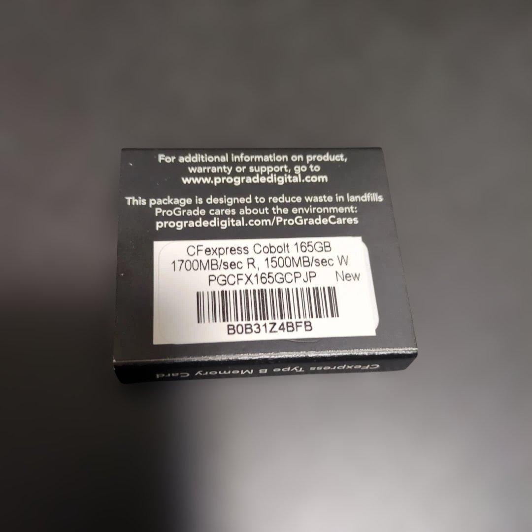 デジタルカメラ PRO GRADE CF express type B Cobalt 165GB