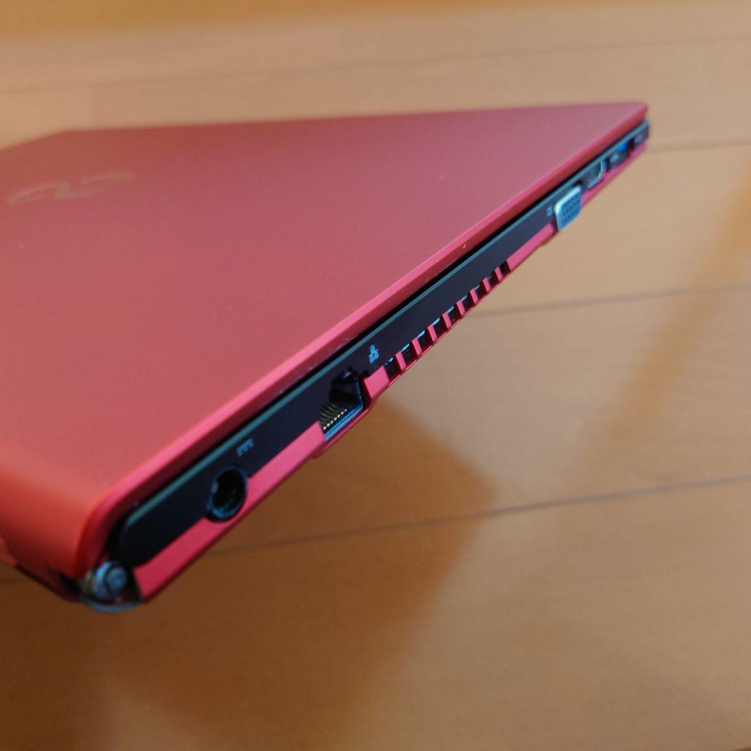 設定済❤LIFEBOOK SH90/T✨️レッド✨️タッチパネル✨️日本製