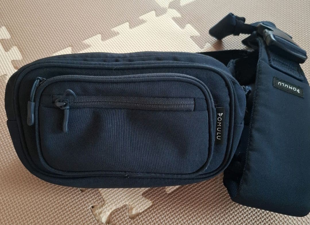POMULU ポムル ヒップシート　ショルダーバッグ　ネイビー　リニューアル後