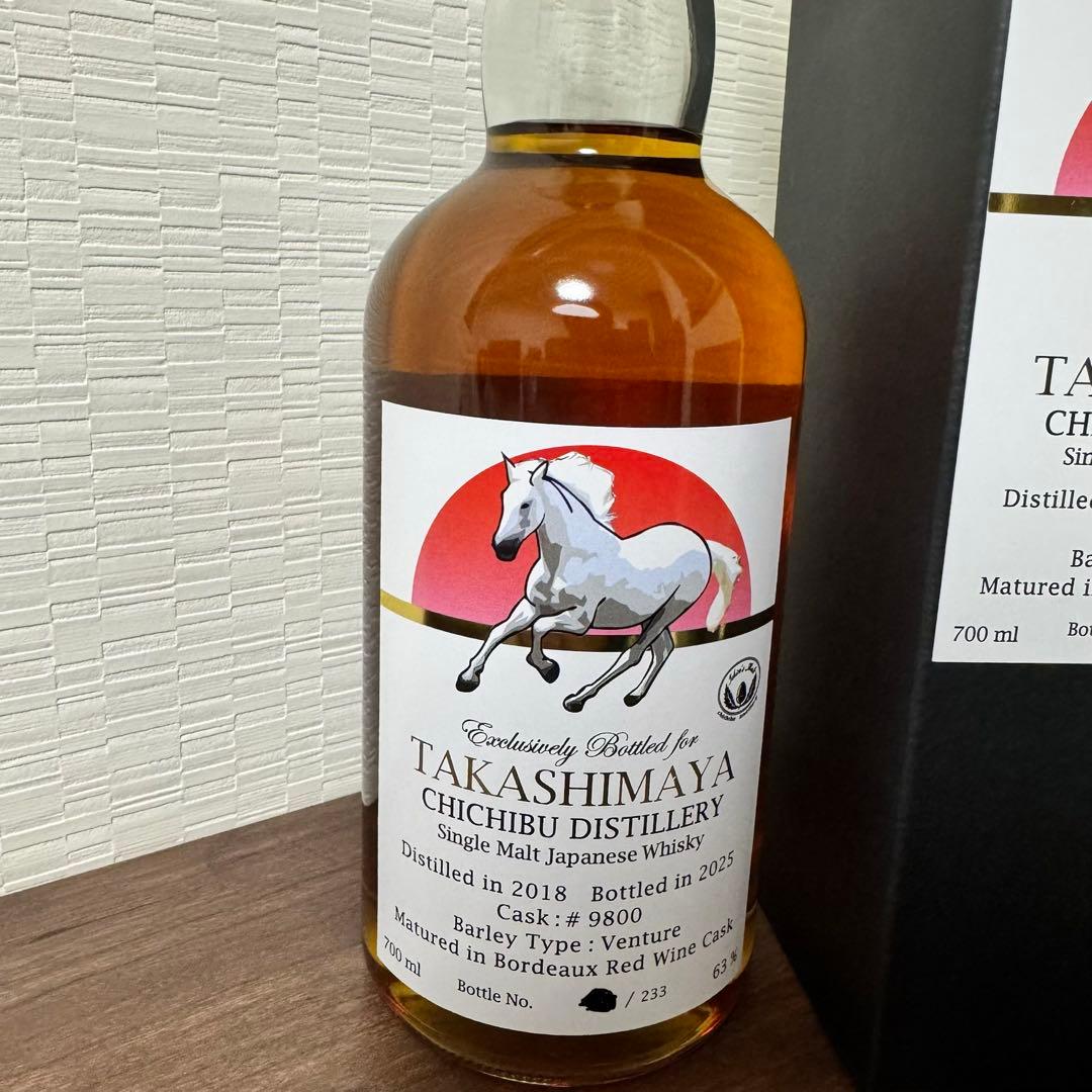2026年 高島屋 抽選 イチローズモルト 午年 干支ラベル 223本限定