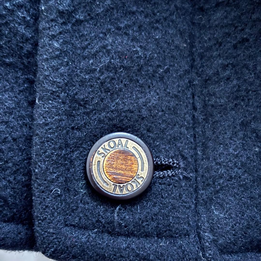 90’s vintage ウールブルゾン ブラック 短丈 アメカジ カジュアル