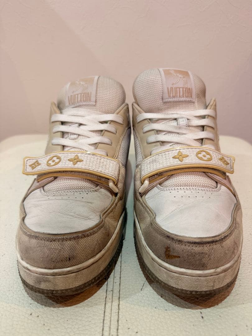 セール！ ルイヴィトン メンズ スニーカー トレイナー